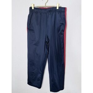Starter Joggers Mens M 32-34 Navy‎ Red Stripe Sweatpants Gym
